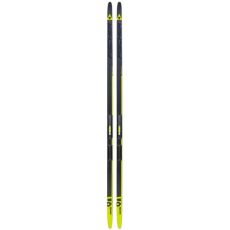 Беговые лыжи Fischer Aerolite Skate 90 Stiff без насечек, черный, 176 см