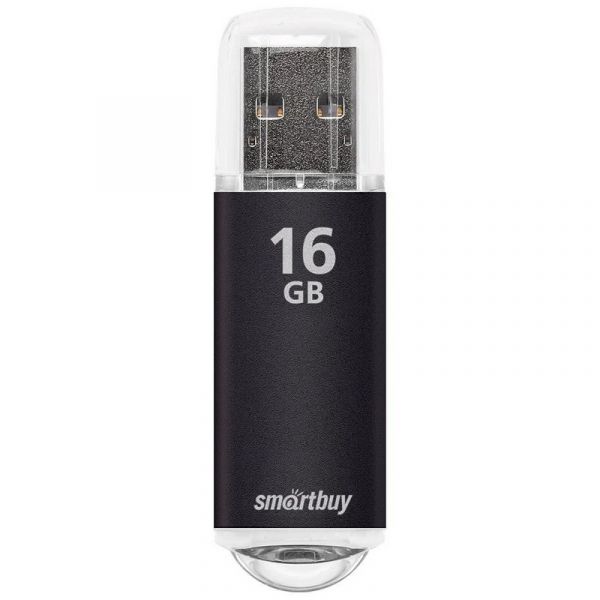 Флешка SmartBuy V-Cut USB 2.0 4Гб черный