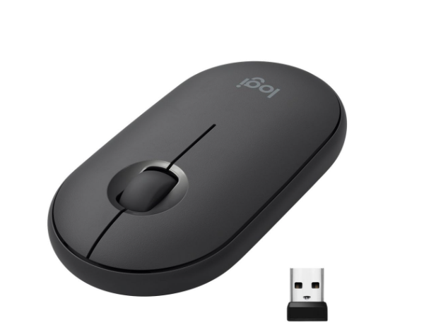 Мышь Logitech Pebble M350 мышь графитовый