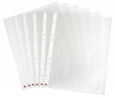 Папка-вкладыш Бюрократ Люкс 013BkLux тисненый А4+ 50мкм (100шт)