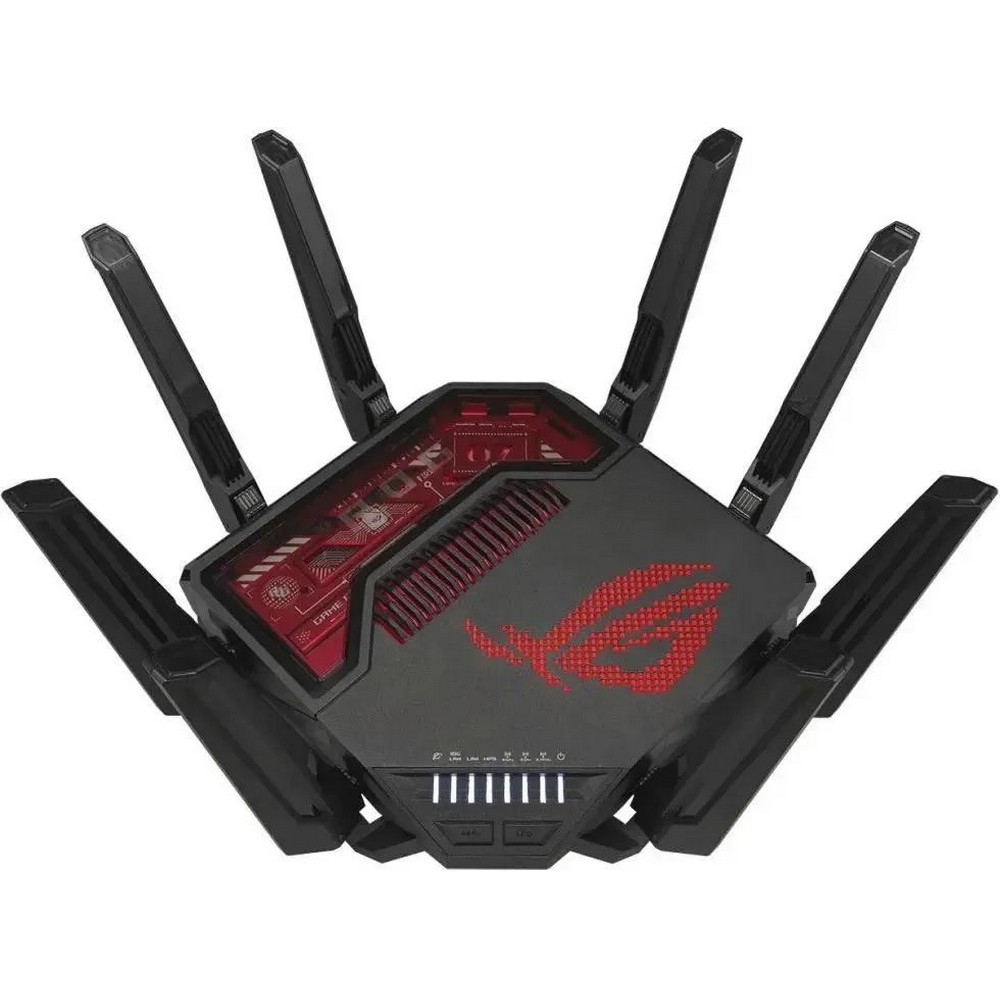 Wi-Fi роутер ASUS GT-BE19000 BE19000 черный